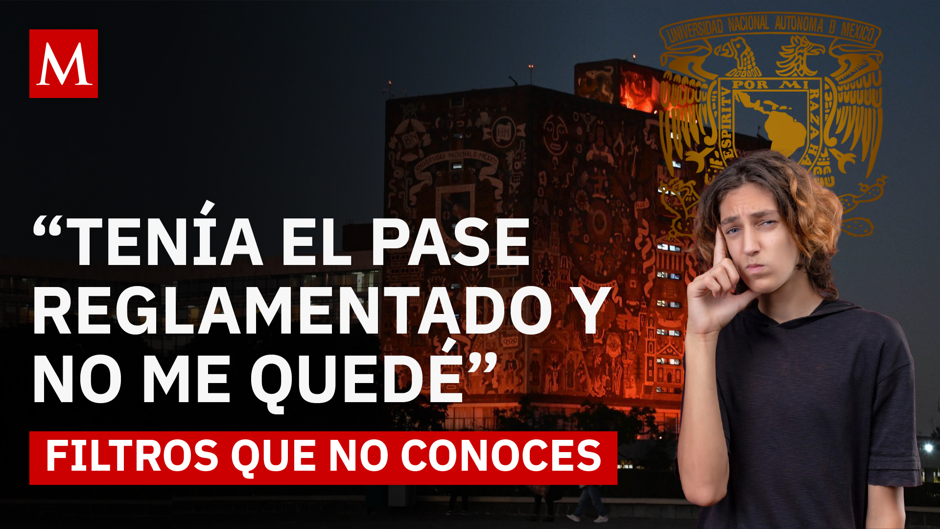 ¿Por qué no me quedé en la carrera que pedí en el Pase Reglamentado UNAM?