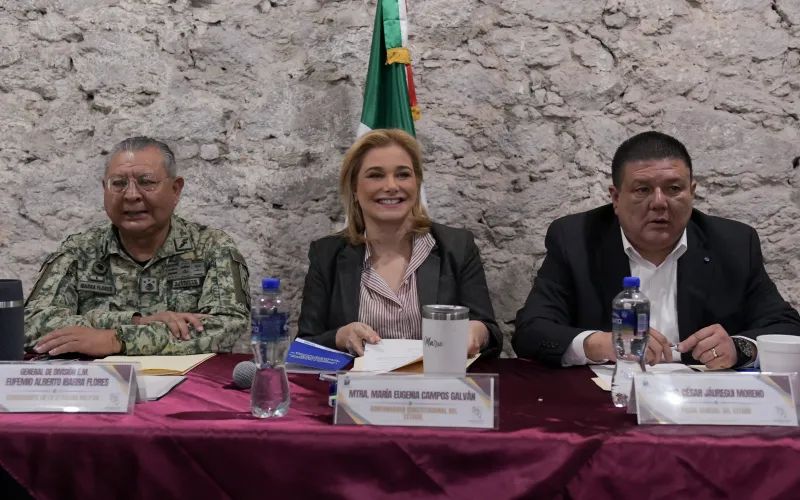 Reunión de seguridad en Guadalupe y Calvo | Especial