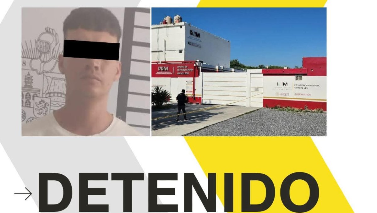 Sebastián “N”, de 25 años de edad, presuntamente pertenece a una banda que presta dinero. Foto: Especial