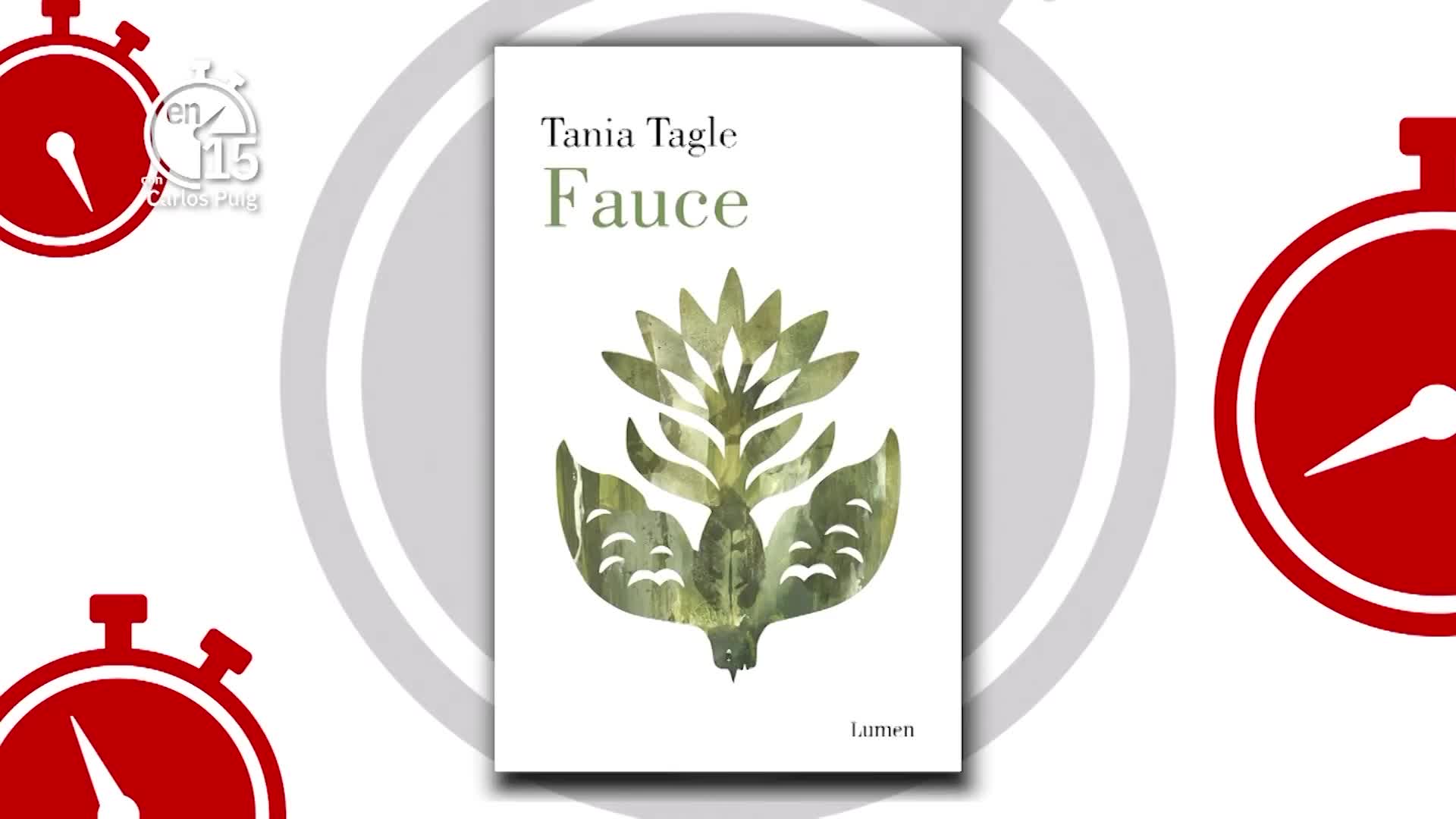 Tania Tagle, autora de "Fauce" | En 15