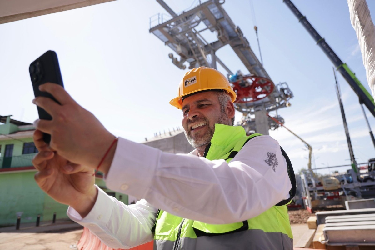 En Uruapan se realizan obras complementarias como el paso superior vehicular La Hielera | Cortesía.