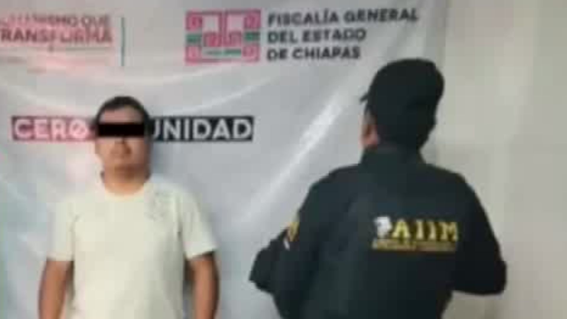 Autoridades de Chiapas reportan la captura del líder de la banda criminal "Los Mariachis"