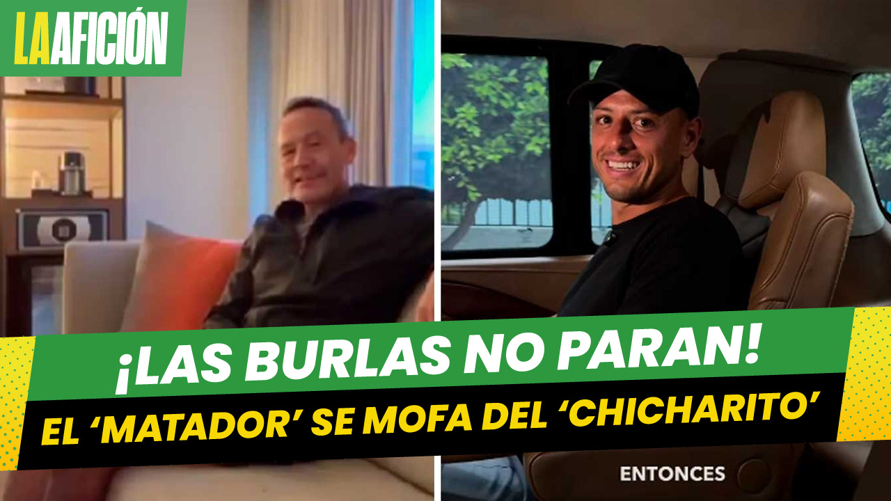 ¿Se burló? Luis 'Matador' Hernández realiza video imitando a 'Chicharito'