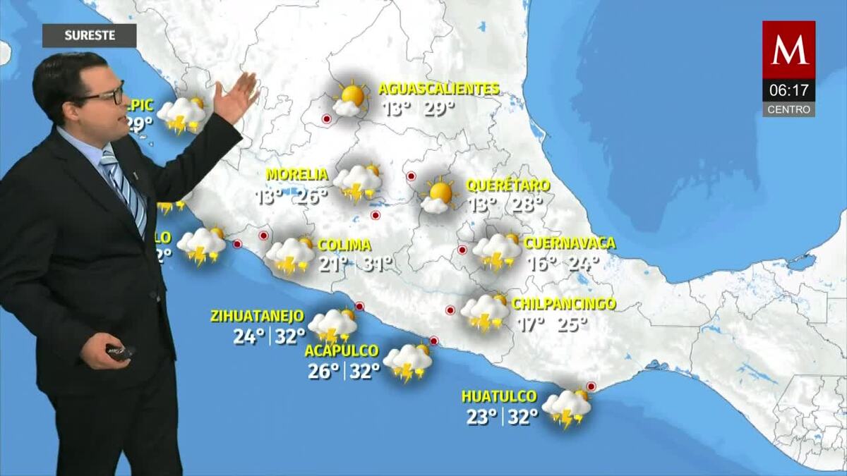 Clima de hoy viernes 25 de julio de 2025 | Pronóstico con Nelson Valdez