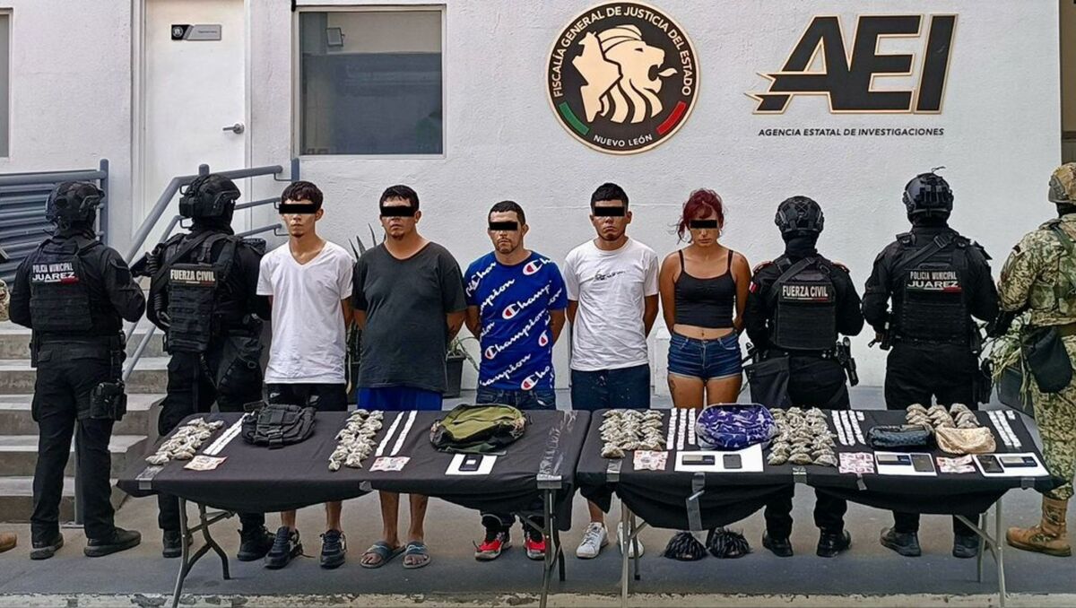 Dos de los detenidos eran buscados por participar presuntamente en un homicidio. | Especial.