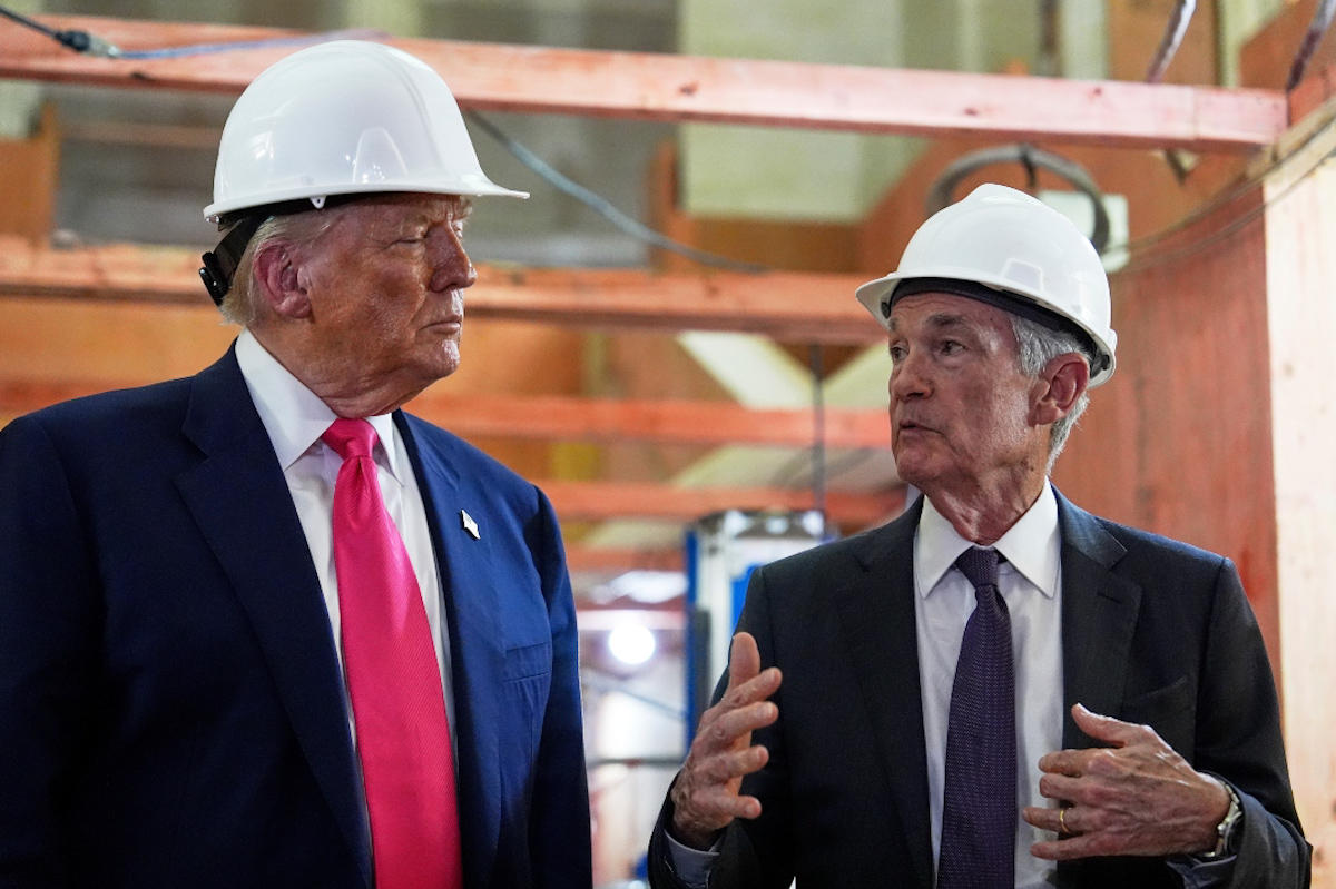 Donald Trump menciono que no es necesario despedir a Jerome Powell