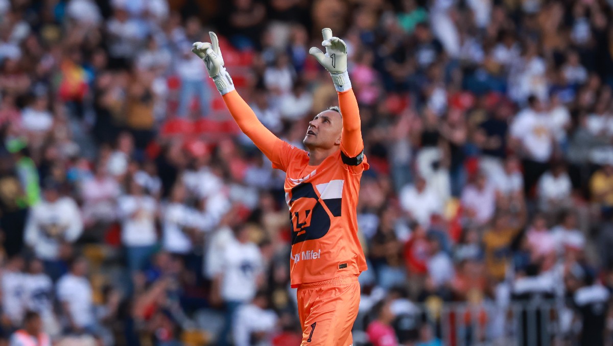 Keylor Navas debuta como titular y capitán con Pumas en la Liga MX (Imago7)