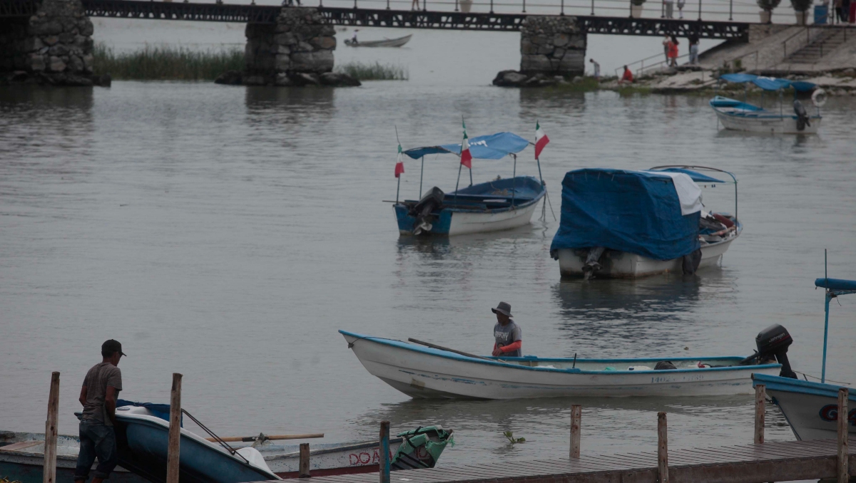 El Lago de Chapala se encuentra al 55 por ciento de su capacidad de acuerdo a la Comisión Estatal del Agua (Foto: Fernando Carranza)