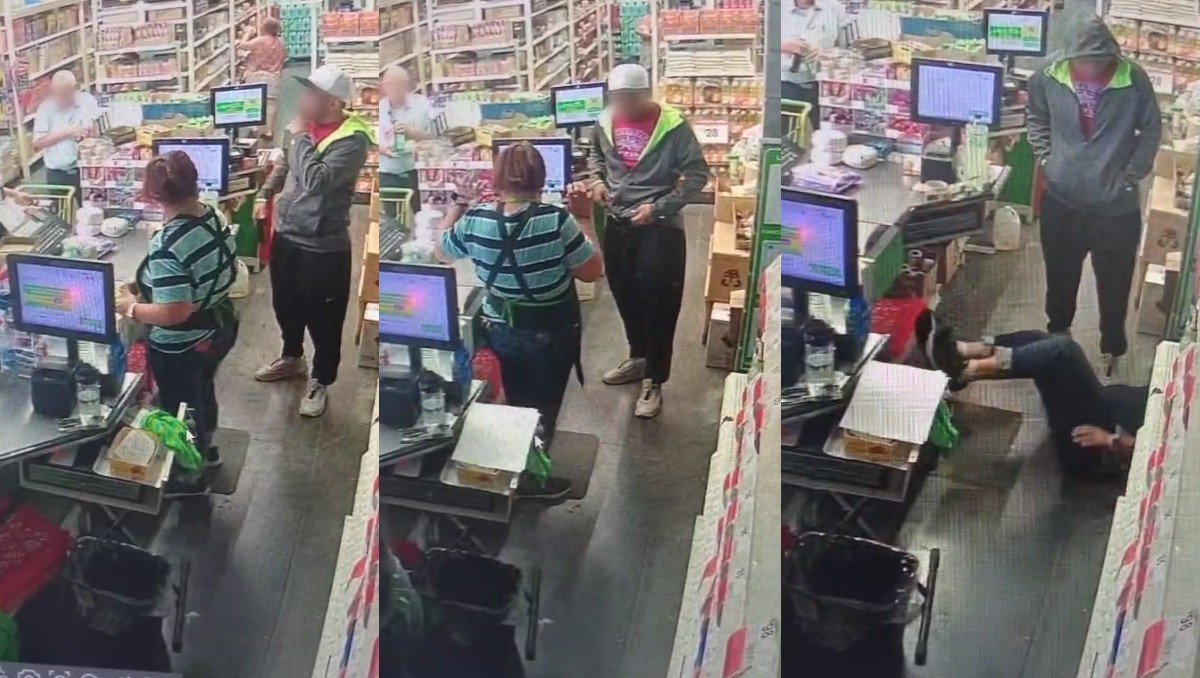 El robo ocurrió en el supermercado ubicado en Camino Real y Julio César, en la colonia Camino Real en Guadalupe / Foto: Especial