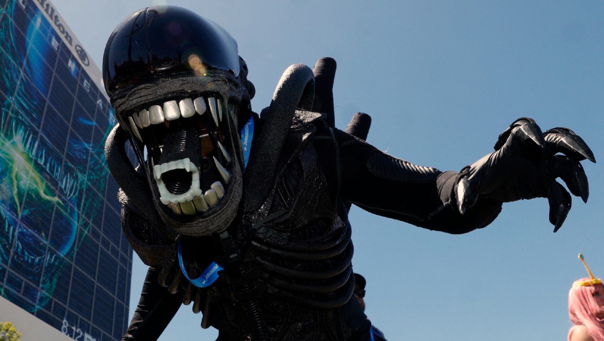 Una instalación sobre 'Alien' en la Comic-Con | AFP