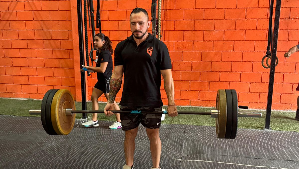 Jorge Roel González es instructor de crossfit. | Fabricio Gallegos