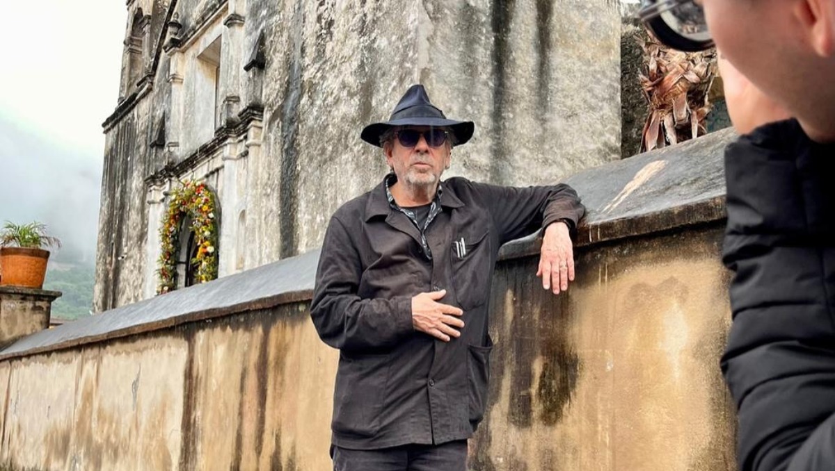 Tim Burton presume su viaje por México