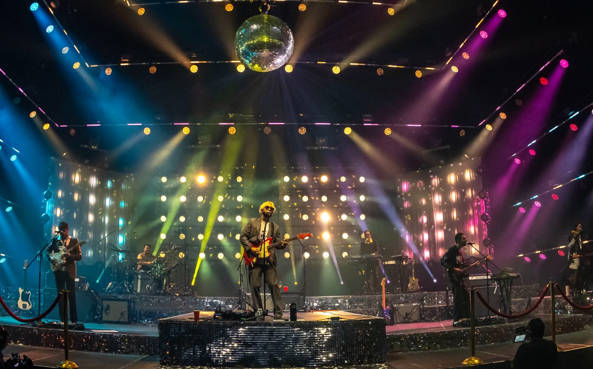 La banda tocó 29 canciones en un concierto de más de dos horas Foto: Lulú Urdapilleta / Ocesa