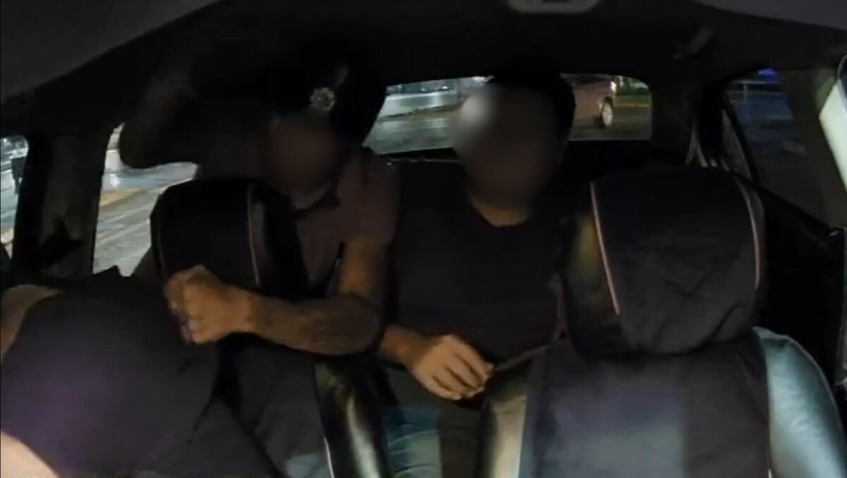 La situación se registró en el Centro de Monterrey. | Especial.