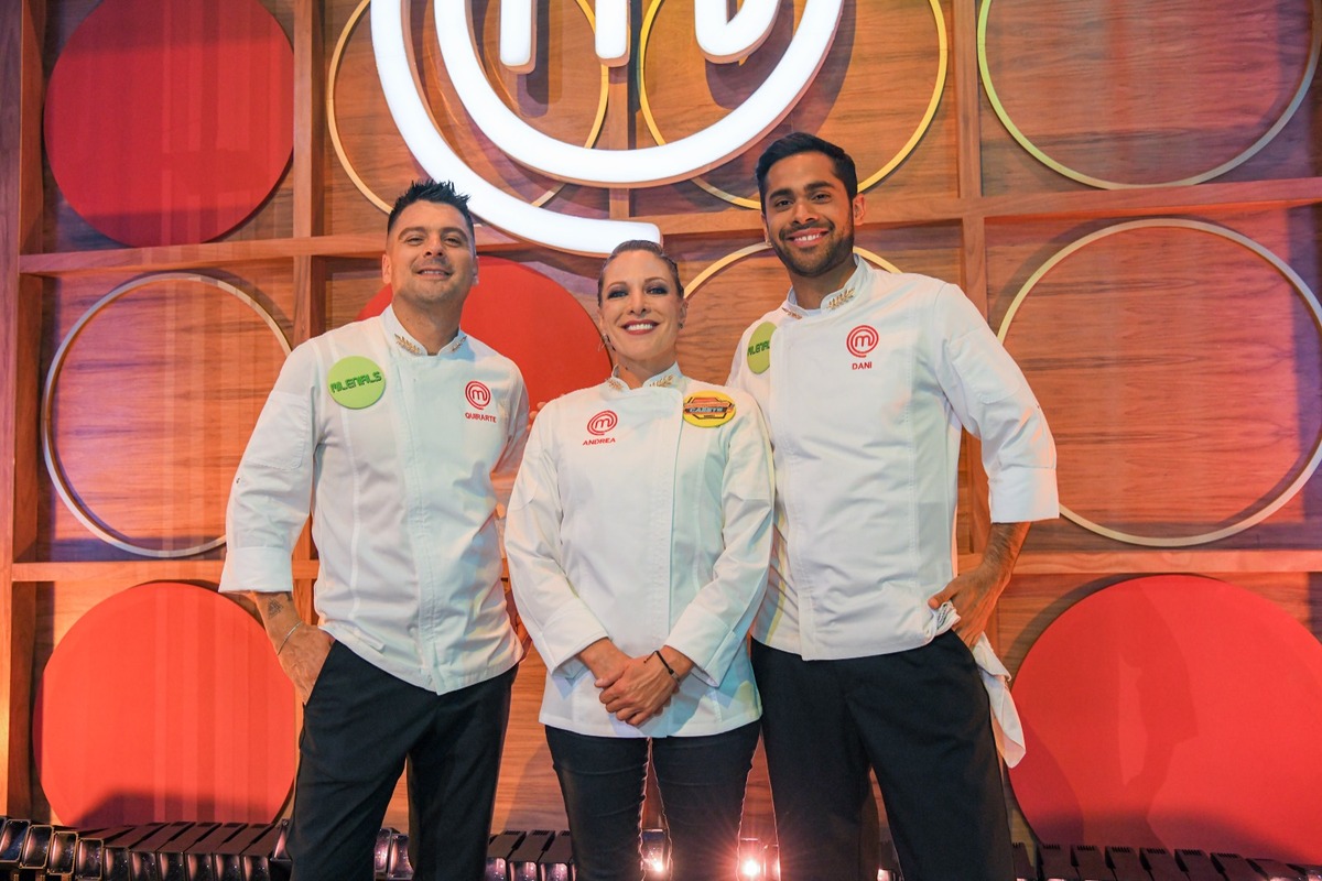 Los tres finalistas del reality. (ESPECIAL)