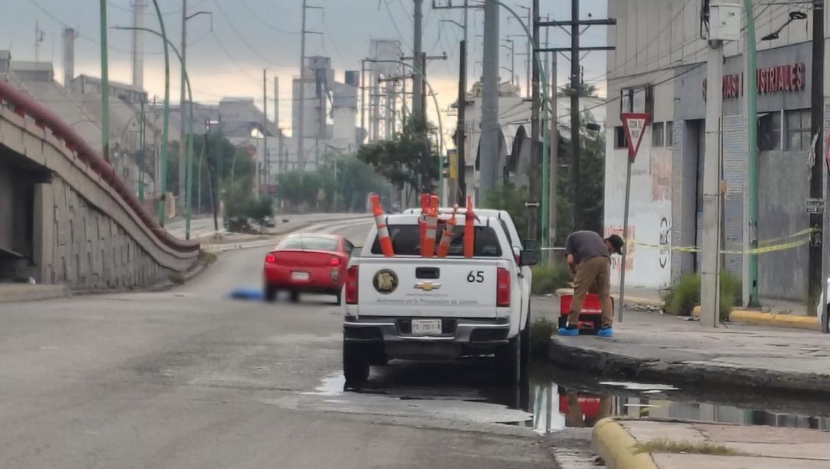 Al salir el peatón de manera sorpresiva, el conductor no pudo evitar el impacto | Foto: Israel Santacruz