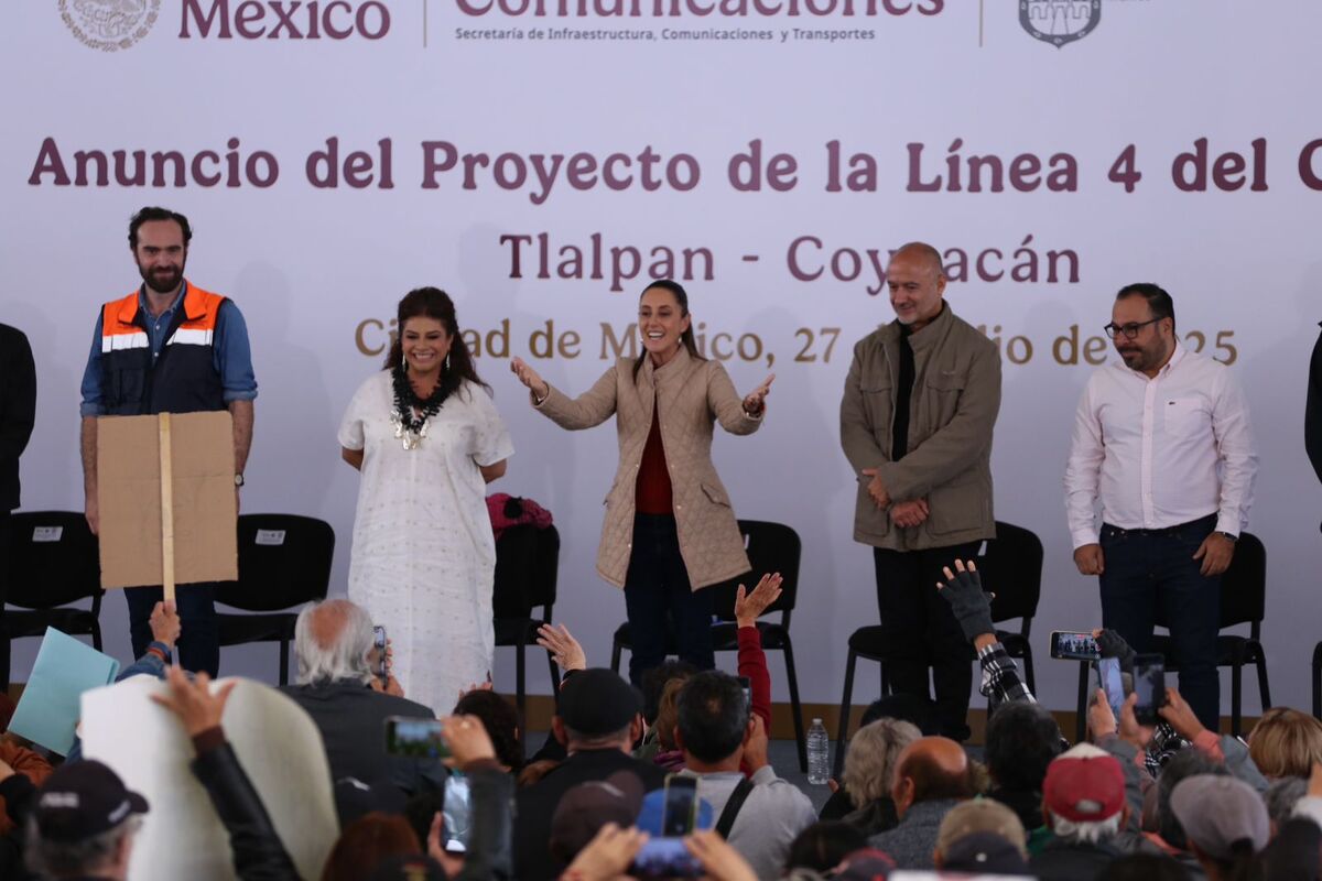 Sheinbaum anunció que, además del Cablebús, se impulsarán otros proyectos en beneficio de Tlalpan. | Foto: Ariana Pérez