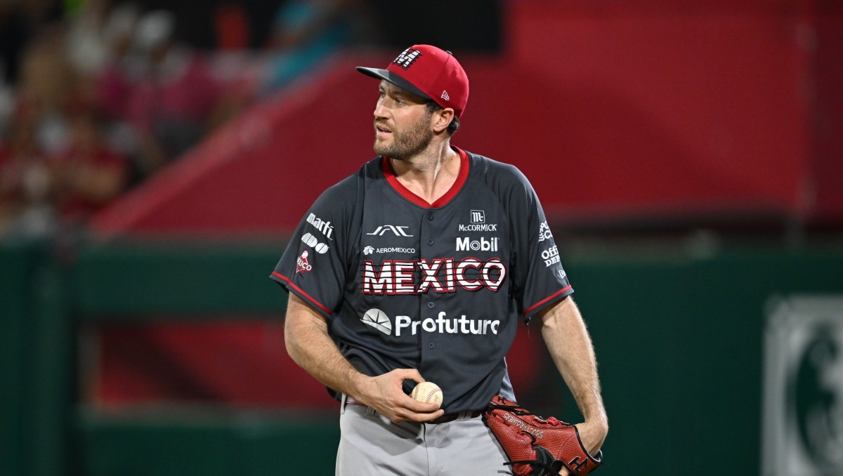 Diablos Rojos del México define a Brooks Hall como abridor para el Juego 1 de playoffs de la LMB (Cortesía Diablos Rojos)