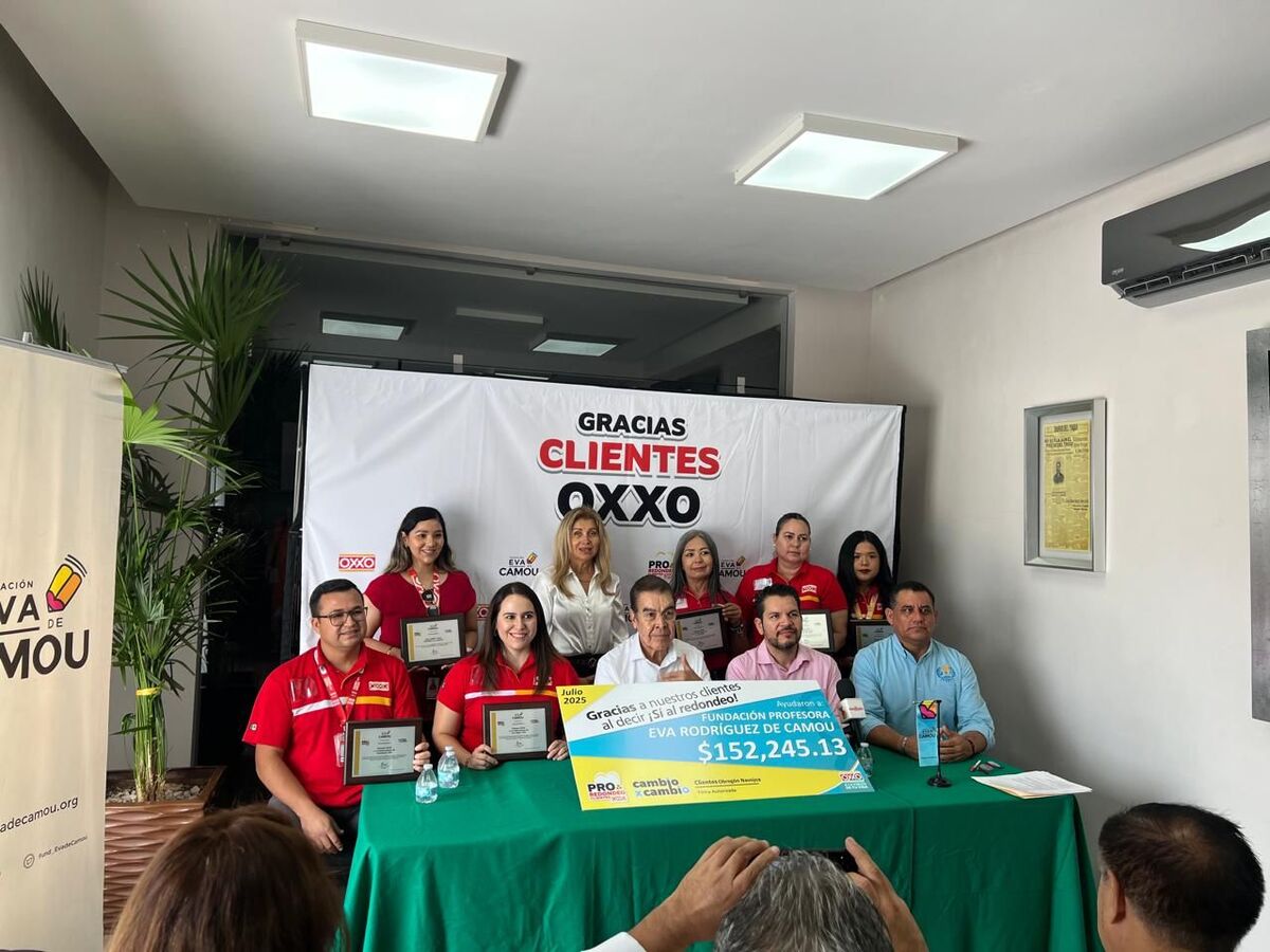 El dinero destinado a la fundación en Sonora, es parte del "Redondeo" de Oxxo. | Especial
