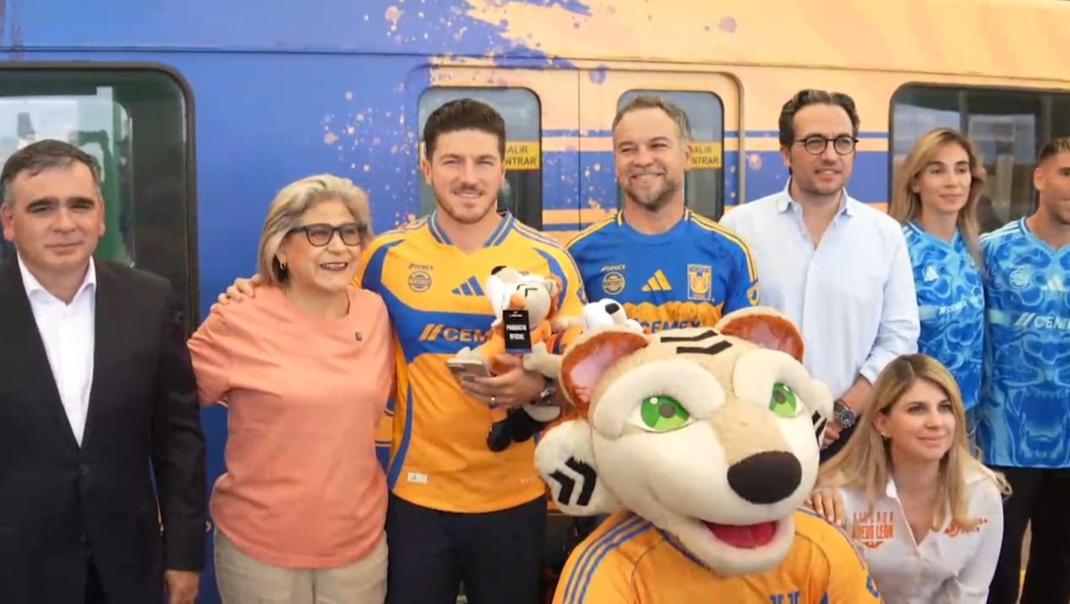 Estación Volcán y vagón Tigre, por una mejor movilidad para Nuevo León (Cortesía)