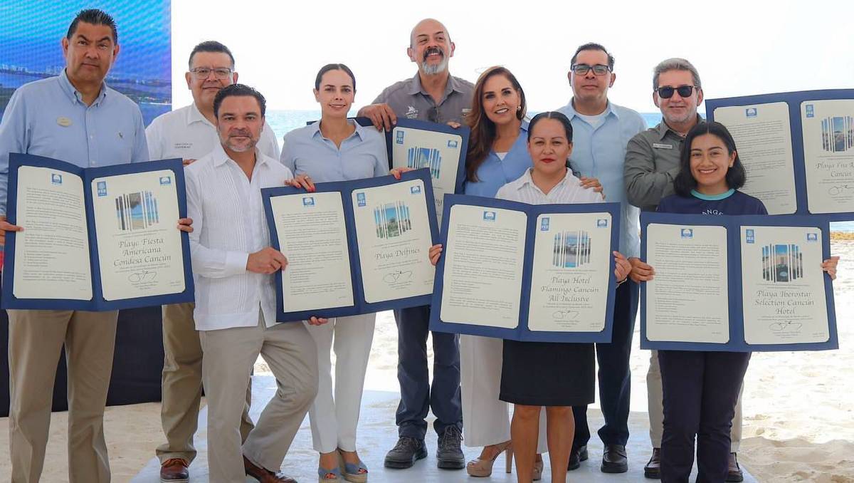 La gobernadora Mara Lezama encabezó el acto (Especial)