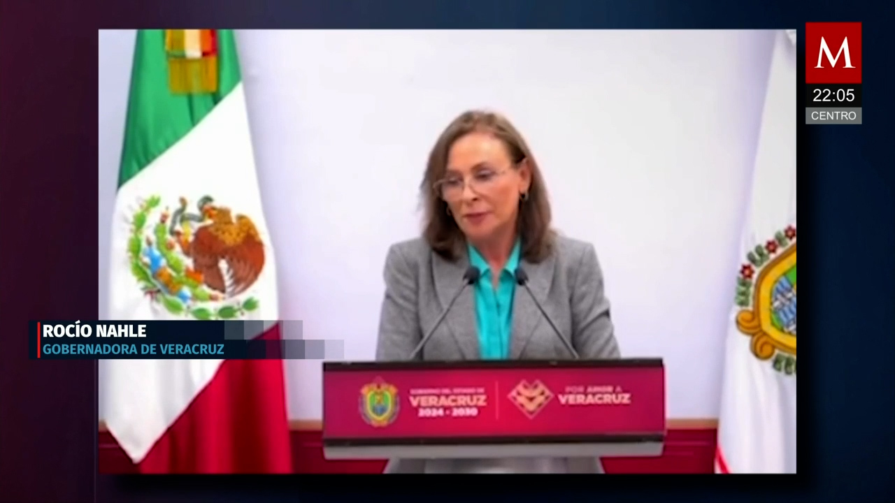 Gobernadora de Veracruz evade el tema de extorsiones y arremete contra medios