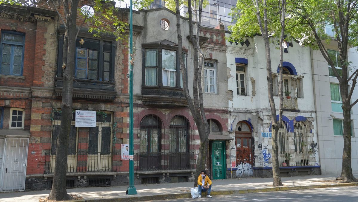 Imagen de casas abandonadas en la colonia Roma | Cuartoscuro
