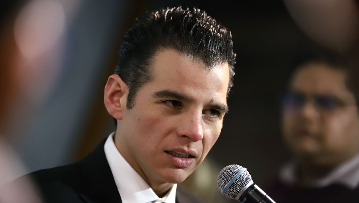 Miguel Flores, el secretario General de Gobierno de Nuevo León. Luis Guerra
