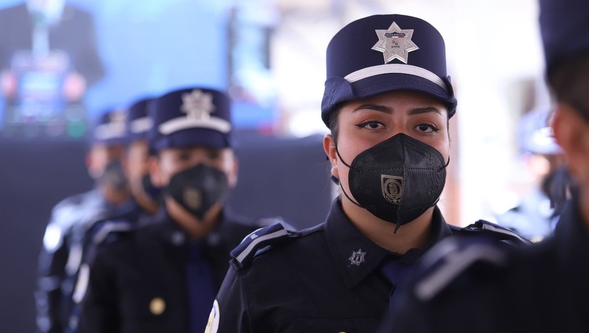 Mujeres policía en León | Archivo Milenio.