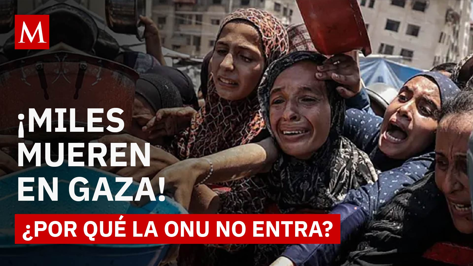 ¿Por qué la ONU no puede entregar ayuda humanitaria en Gaza?