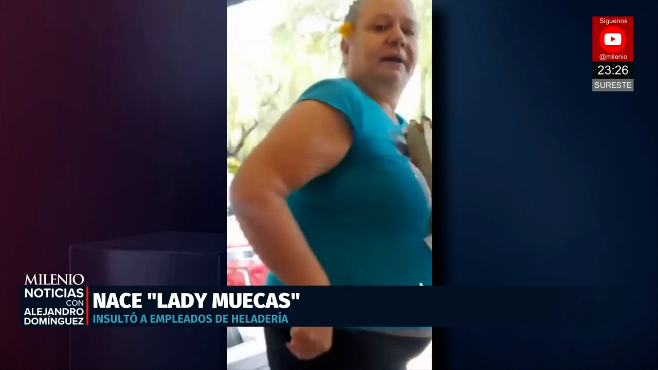 Berrinche de Lady Muecas por no ser atendida sin turno se vuelve viral