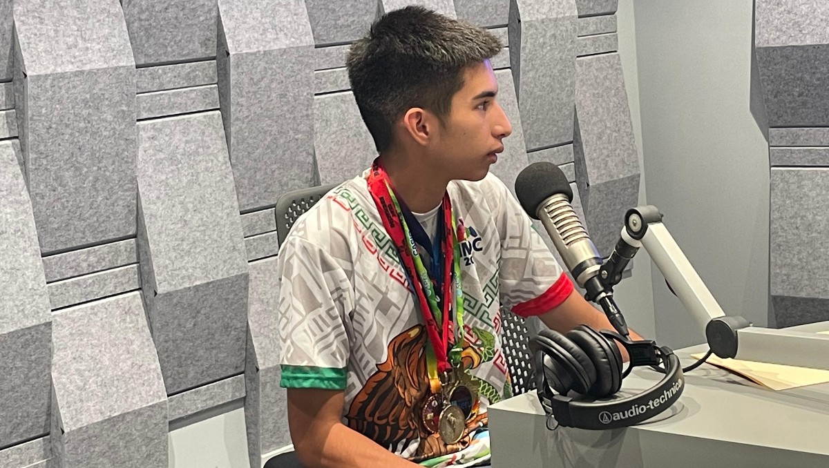 David Sebastián Ramírez Martínez, de 15 años, hizo un llamado a la comunidad para que lo apoyen economicamente. Foto: Especial