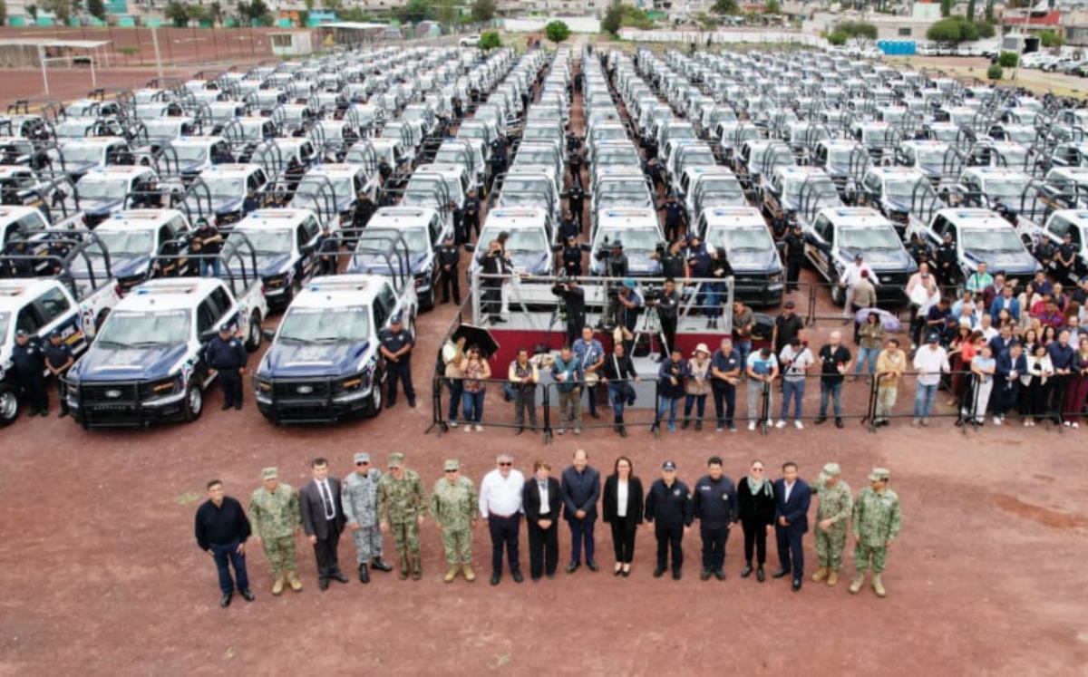 Ecatepec refuerza su seguridad con nuevas unidades. | Especial