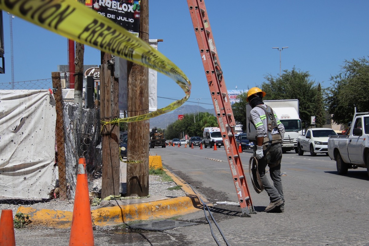 En Gómez Palacio, CFE realizó la suspensión de energía sin conflictos. (Verónica Rivera)