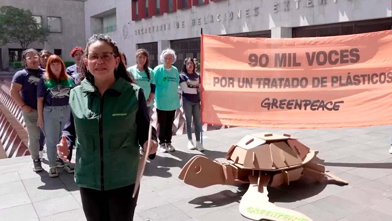 Greenpeace México exige una acción global contra el uso de plásticos | Milenio Hábitat