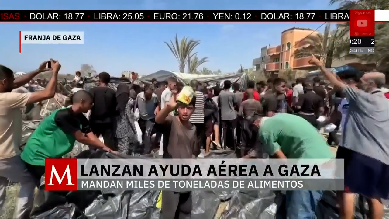 Israel ataca zonas de ayuda humanitaria en Gaza mientras Jordania y Emiratos envían suministros