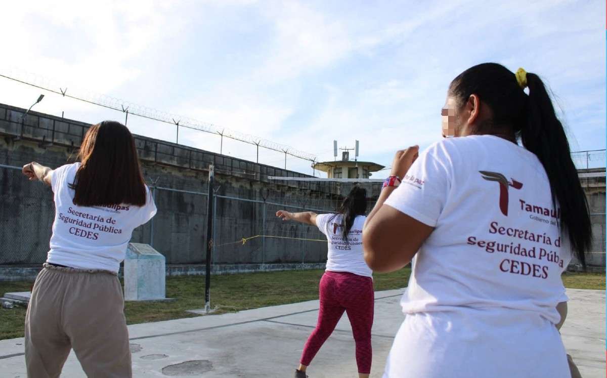 Mujeres privadas de la libertad en el Centro de Ejecución de Sanciones de Matamoros, Tamaulipas.