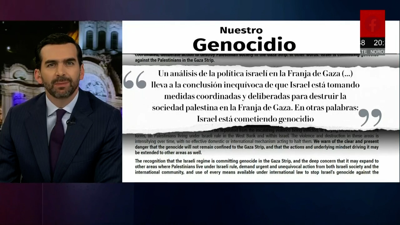 Organizaciones israelíes reconocen que su país comete genocidio en Gaza