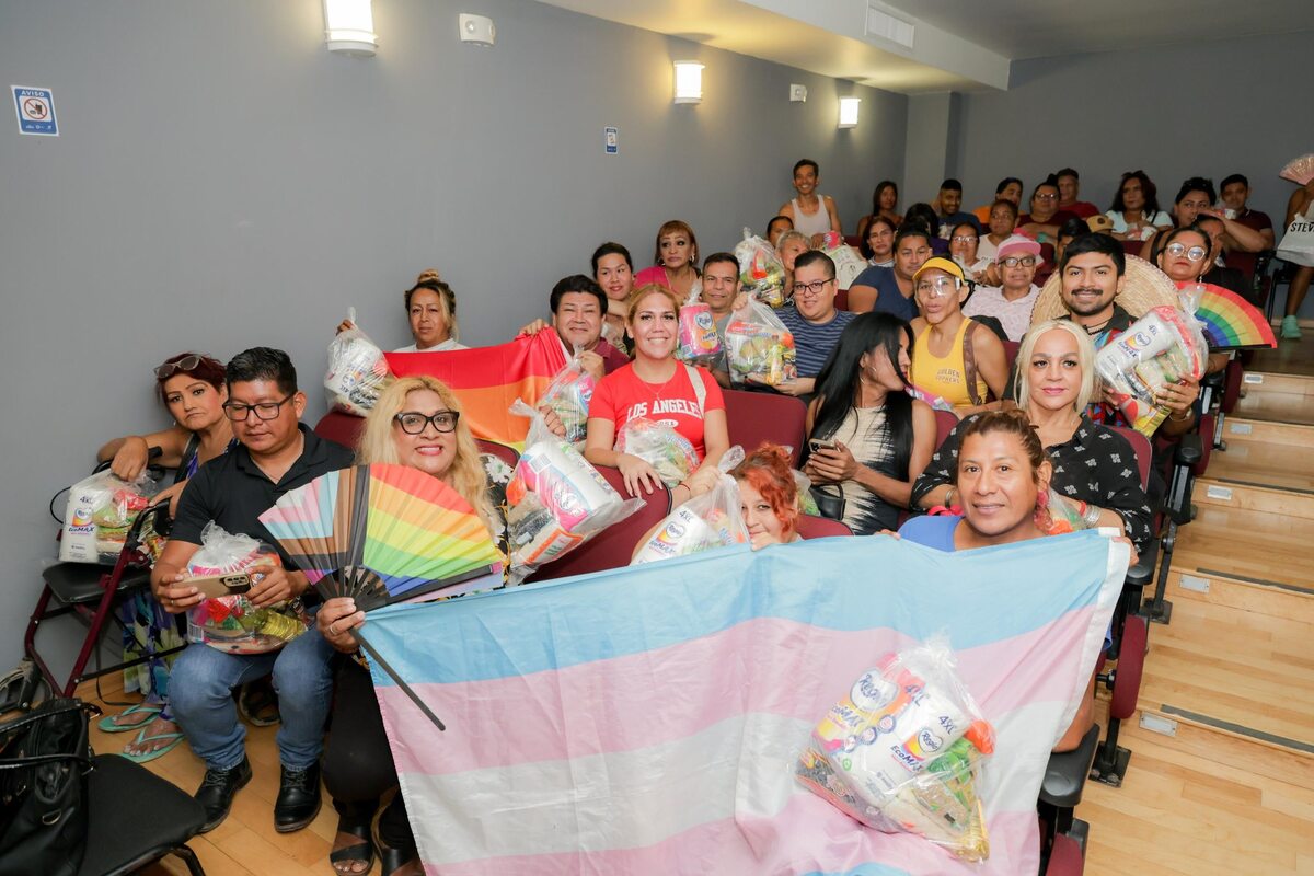 Tampico inicia apoyos alimentarios mensuales para la comunidad LGBTTTIQ+