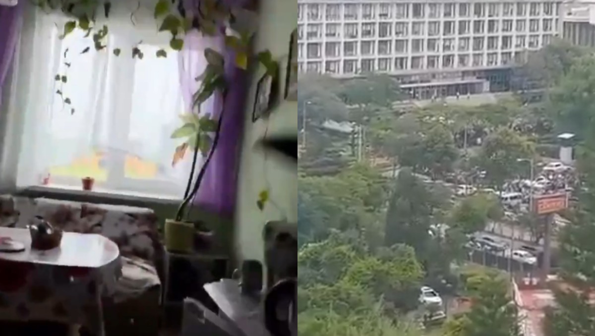Las viviendas y los servicios de comunicación reportaron afectaciones. (Capturas de pantalla)