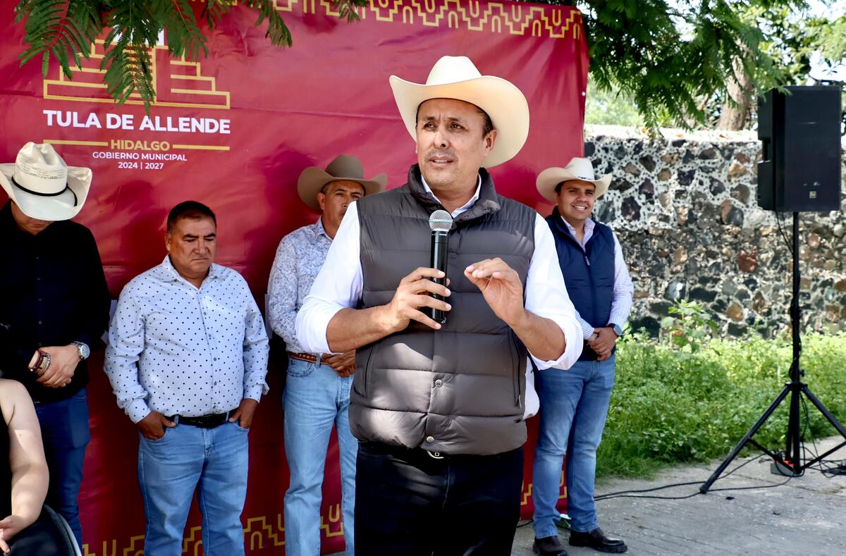 Alcalde de Tula reafirma compromiso con obras útiles y transparentes