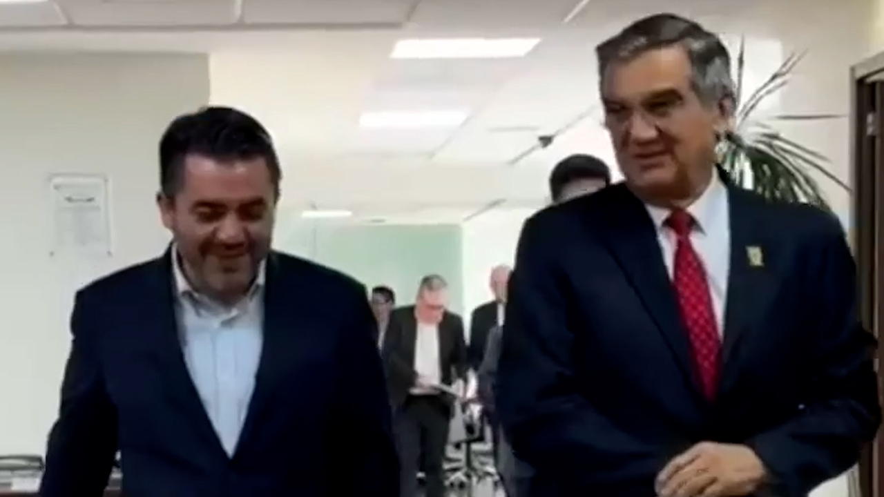 Américo Villarreal y Conagua impulsan proyectos hídricos en Tamaulipas