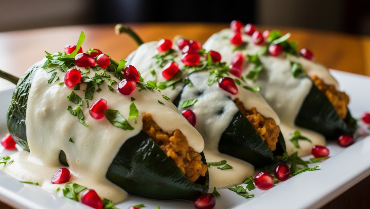 Así puedes preparar chiles en nogada de manera sencilla.