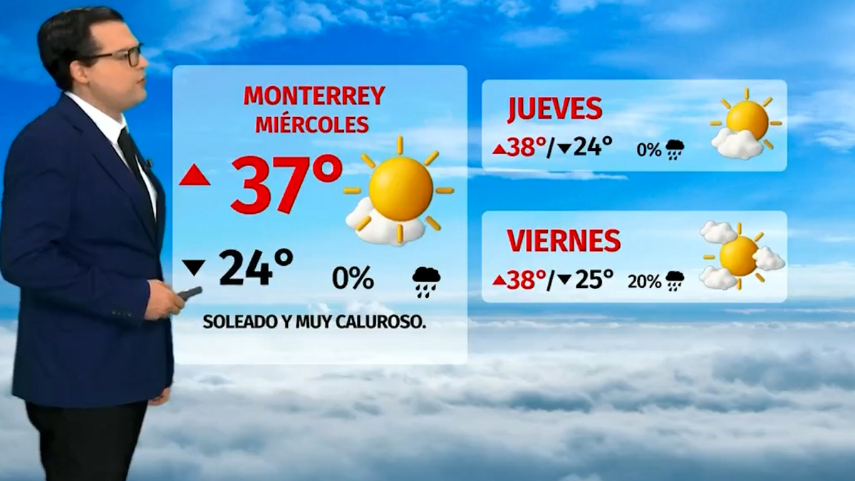 Clima de hoy miércoles 30 de julio de 2025 | Pronóstico con Nelson Valdez