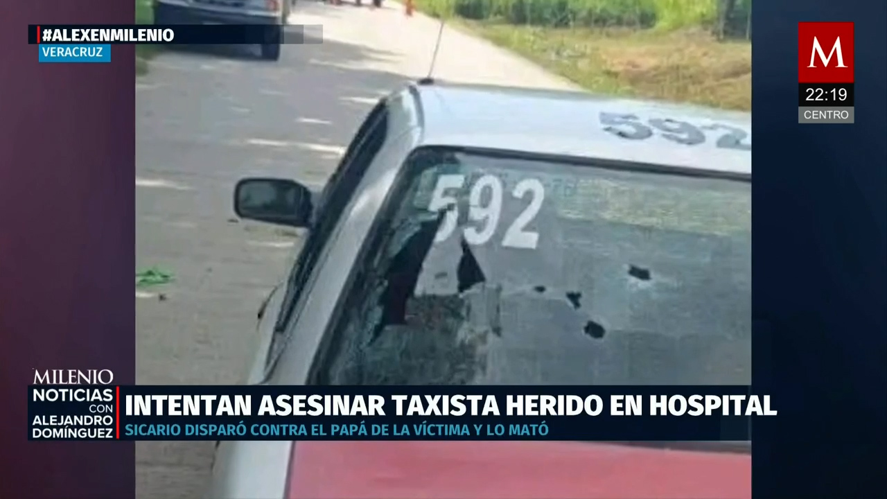 Hombre armado irrumpe en hospital de Veracruz para atacar a taxista herido