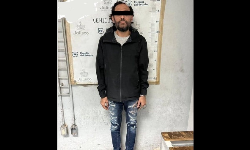 José Ricardo N fue detenido en Jalisco. (Cortesía)