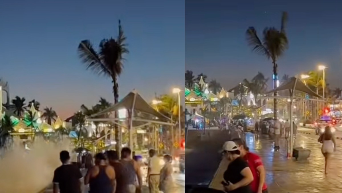 Mazatlán con afluencia turística, pese a alerta de PC. | ESPECIAL