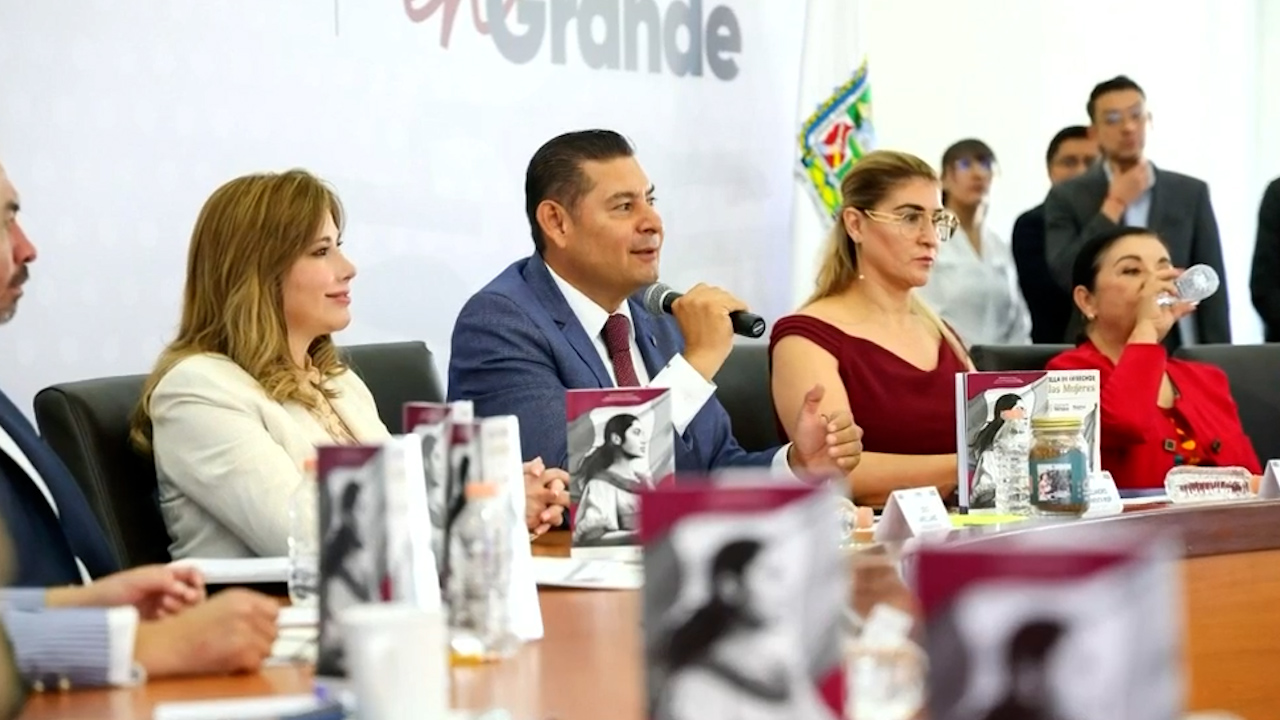 Puebla registra mayor confianza para denunciar, dice gobernador Alejandro Armenta Mier
