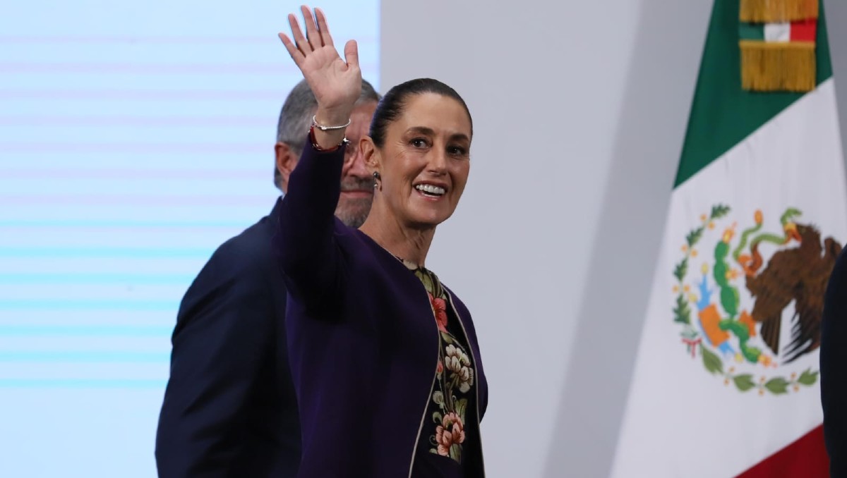 Claudia Sheinbaum celebró la buena relación con Estados Unidos. | Octavio Hoyos