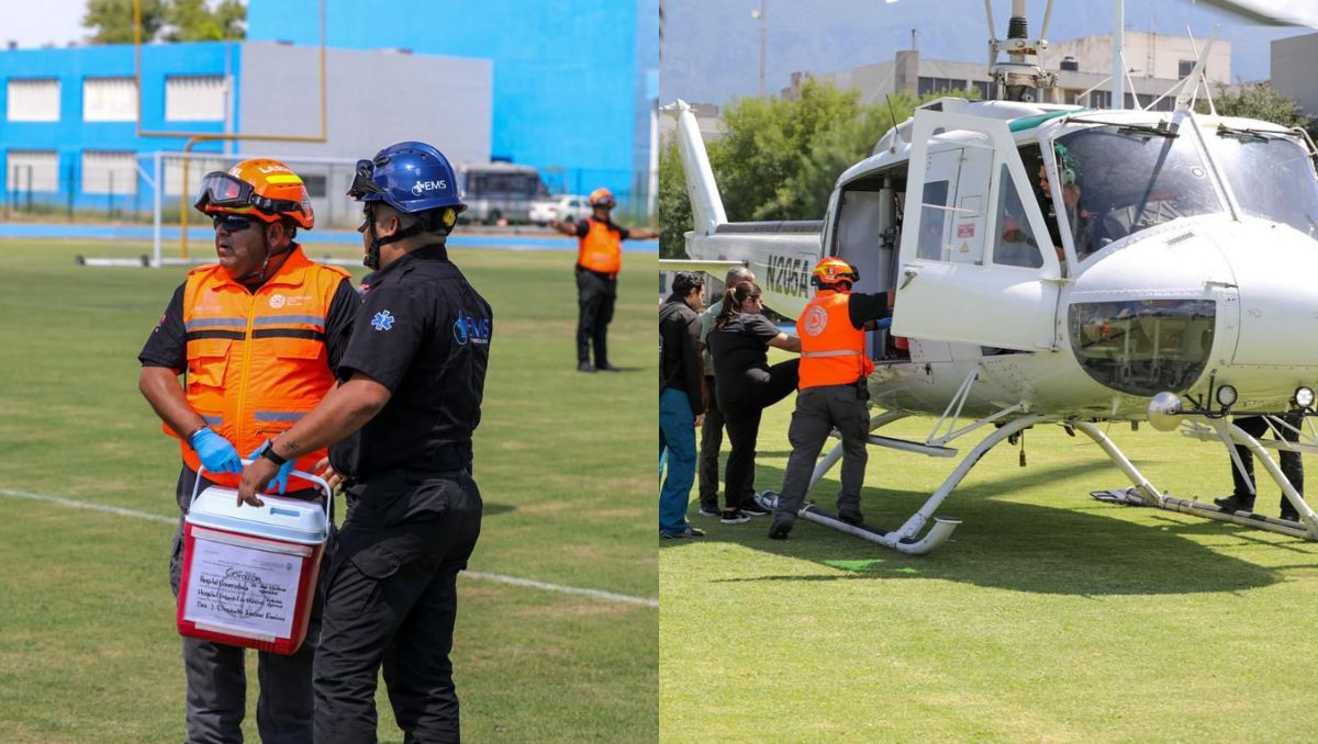 El corazón se transportó del HU al Aeropuerto en un helicóptero de PCNL. | Especial